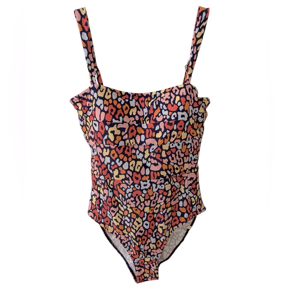 summersalt Multicolor Leopard Print One-Piece Swimsuit